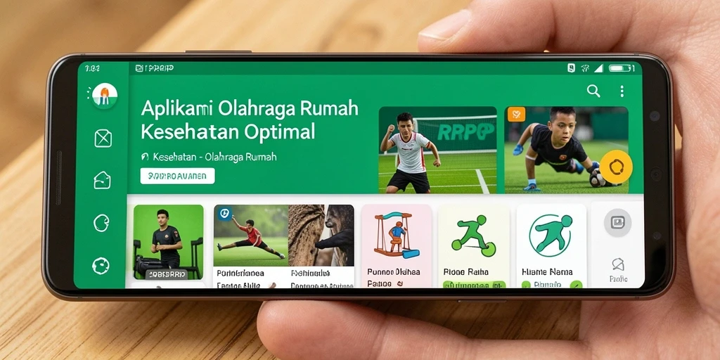 Tampilan antarmuka RPRPRP yang intuitif dan menarik.